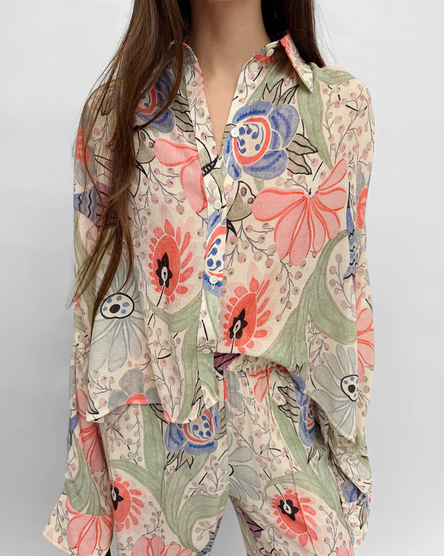 Rodebjer Skjorta Taylor Ducharne Coral S