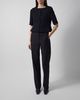 KHAITE Trousers Borden Pant Black US 8 (EUR 40)