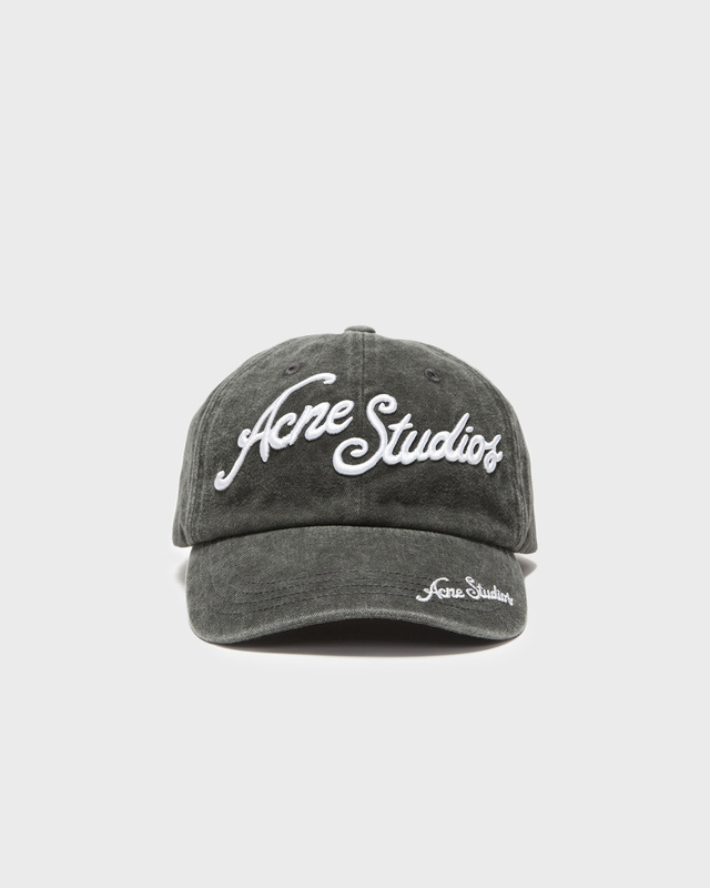 Acne Studios Keps Logo Vintage Faded black ONESIZE