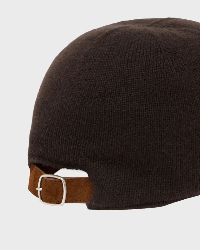 Guest In Residence Baseball Cap Dark Brown ONESIZE