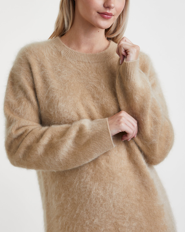 LISA YANG Dress Amara Cashmere Latte 0 (XS-S)