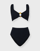 Hunza G Bikini Nadine  Black ONESIZE