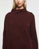 Filippa K Sweater Mika Yak Funnelneck Burgundy  M