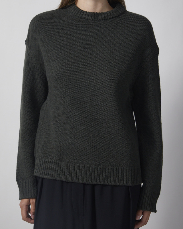Jil Sander Genser Bias Knitted CN Dark Green IT 44 (EUR 40)