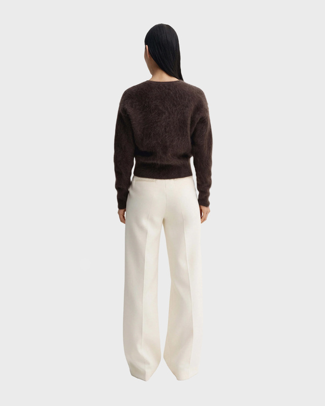 Almada Cardigan Coco brushed Chocolate S
