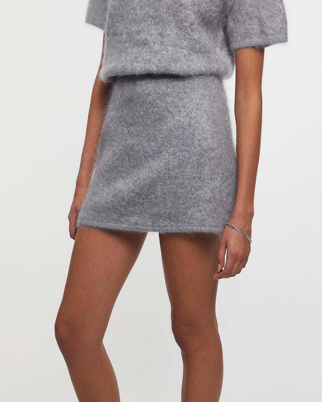 Almada Label Skirt Mimi Grey XS
