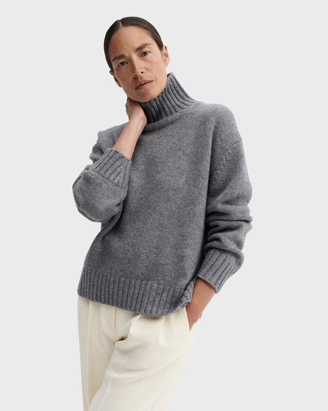 Almada Sweater Nola Turtleneck Grey M