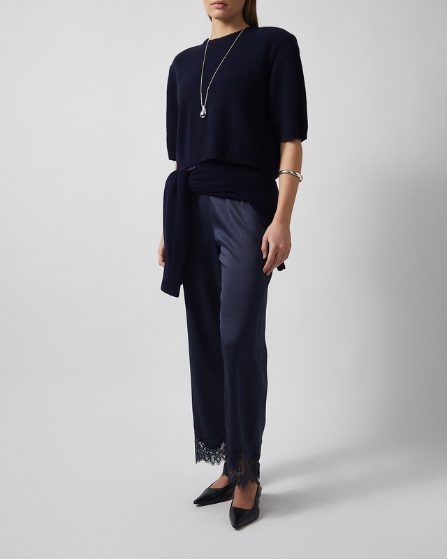 Wakakuu Icons Trousers Rayna Lace Navy L