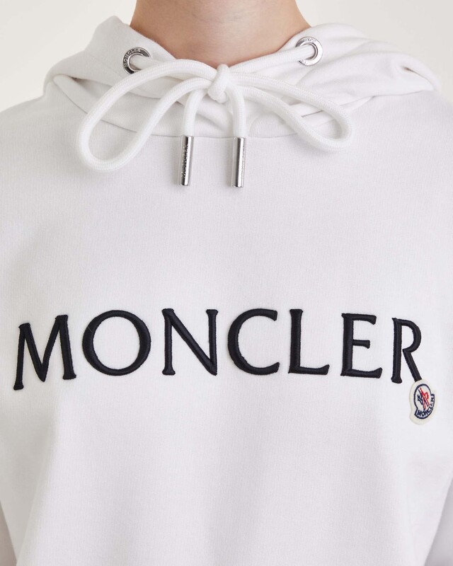 Moncler Classic Hoodie Logo Natural L