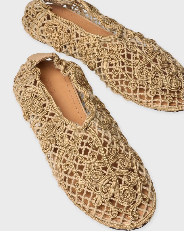 ODISSI Ballet Flats Iris Beige EUR 40
