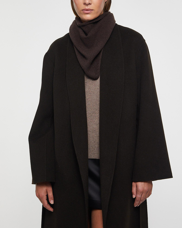 Wakakuu Icons Scarf Cashmere Brun ONESIZE