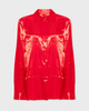 Jil Sander Skjorta 95  Röd 40