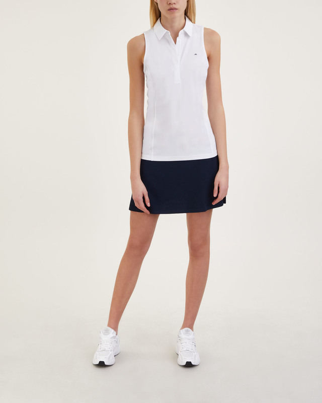 J Lindeberg Dena Sleeveless Top Vit XL