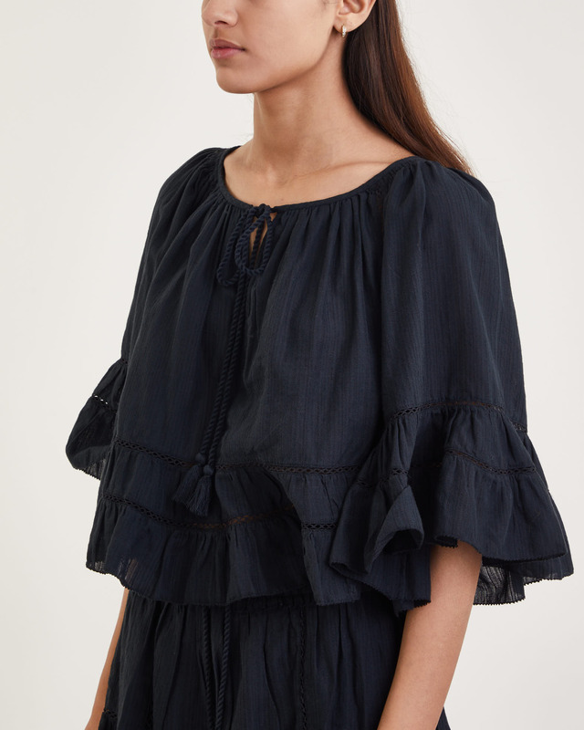 Isabel Marant Étoile Topp Liam Svart FR 36 (EUR 34)