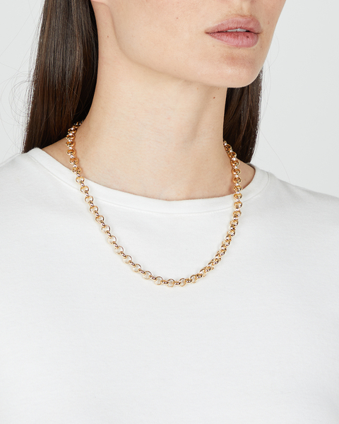 Link Chain Necklace Guld ONESIZE 1