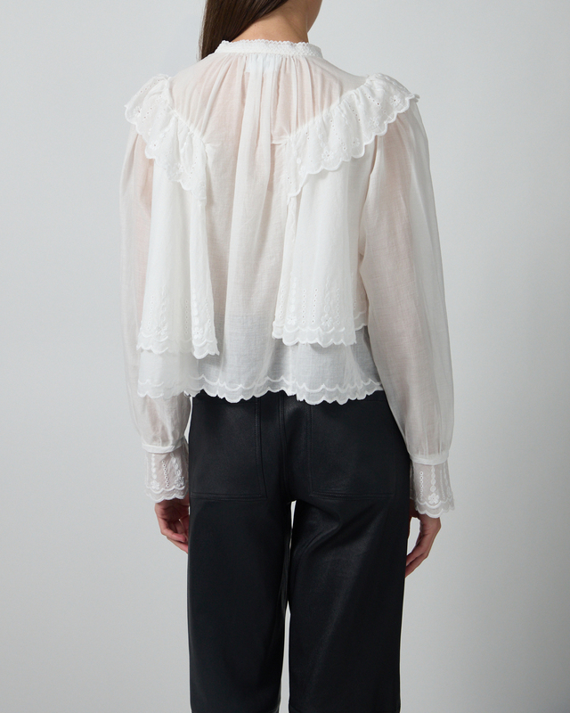 Isabel Marant Étoile Blouse Kelmon White FR 40 (EUR 38)