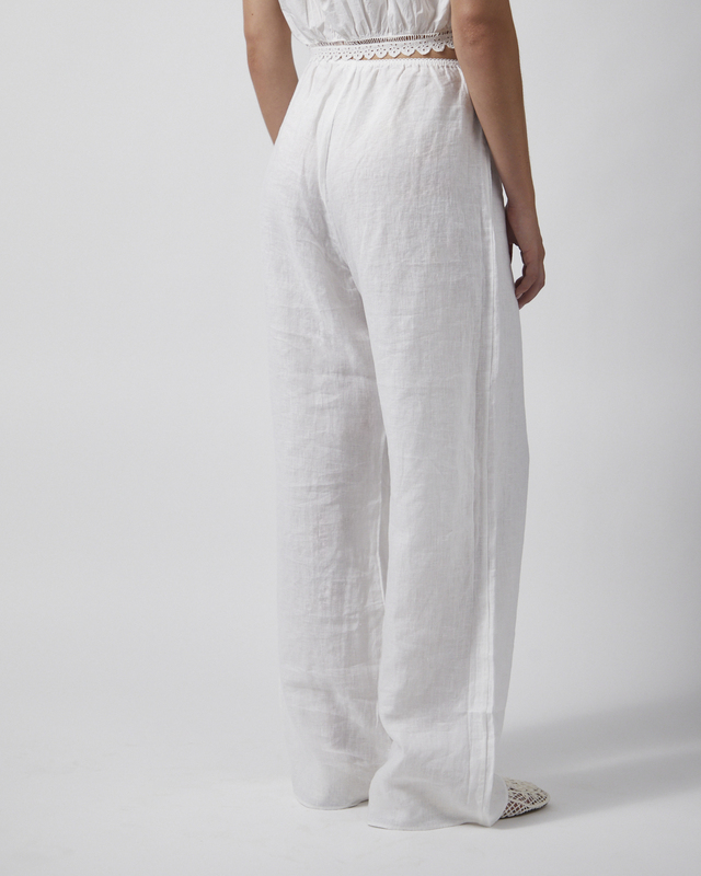 DÔEN Linen Pants Lavon S