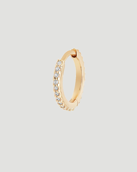 Earring Rainbow Huggie Guld 1
