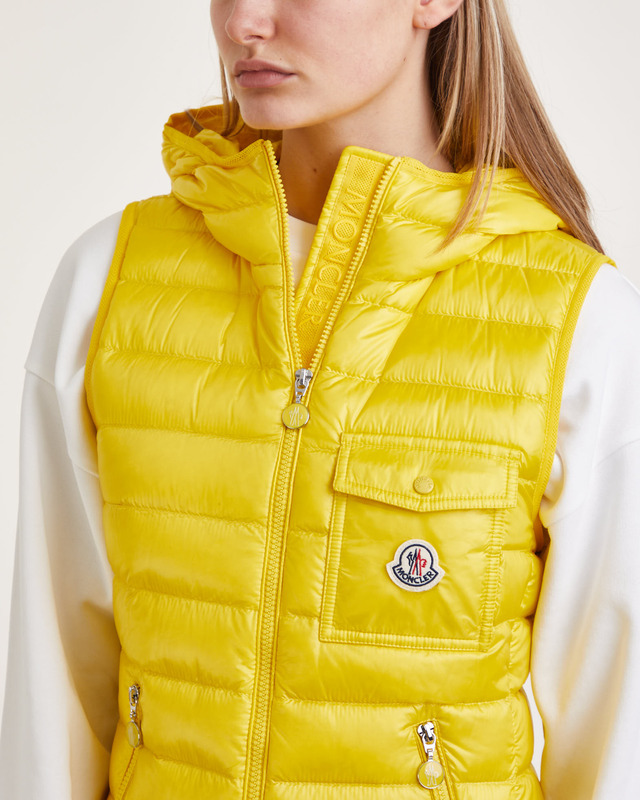 Moncler Glygos Gillet Vest Yellow MONCLER4 (L)