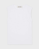 RÓHE Top Tight Rib Tank White 42