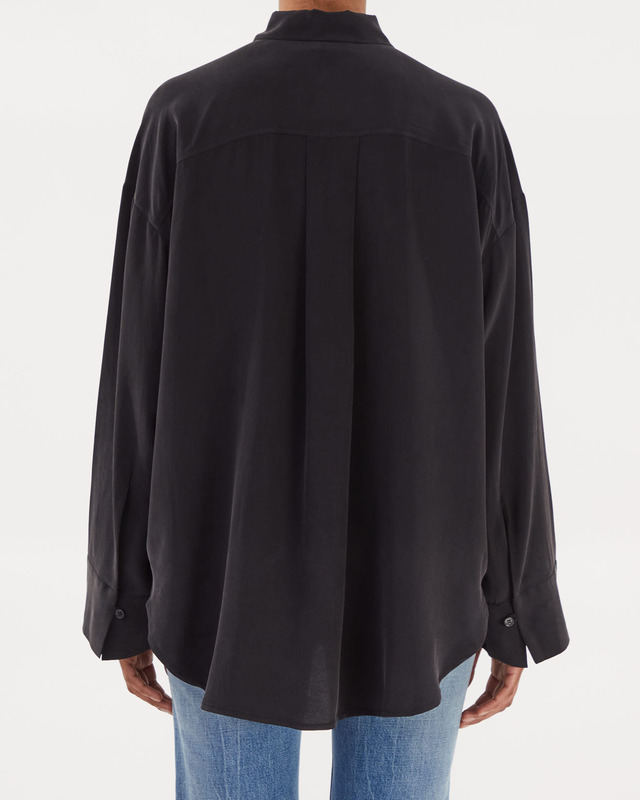 By Malene Birger Derris Silk Shirt Svart 34