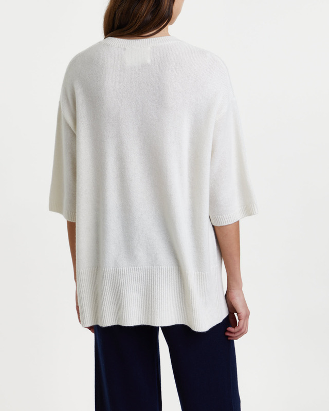 LISA YANG Sweater Camille White 1 (S-M)
