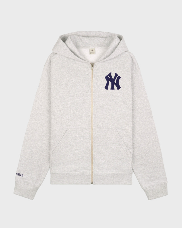Sporty & Rich Hoodie Heritage Yankees Grey S