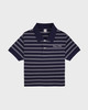 Sporty & Rich Poloskjorte Signature Logo Navy S