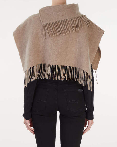 Wool scarf female Grå/brun ONESIZE 2