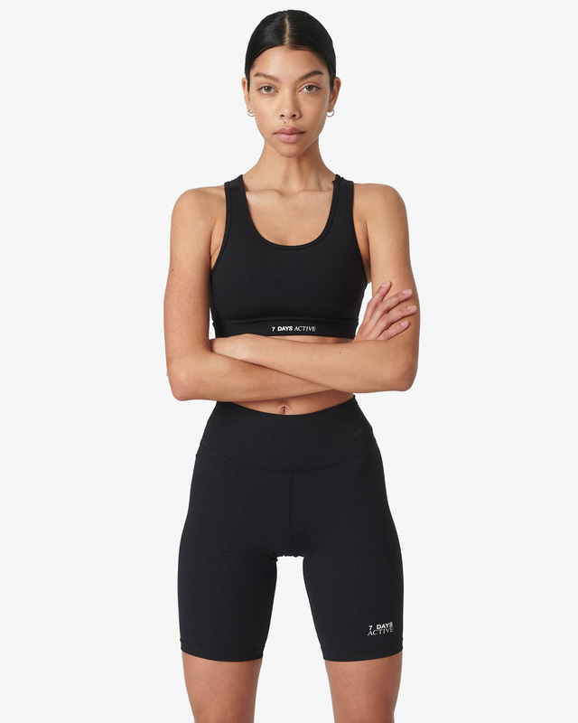 7 Days Active Shorts Heavy Bike Svart M