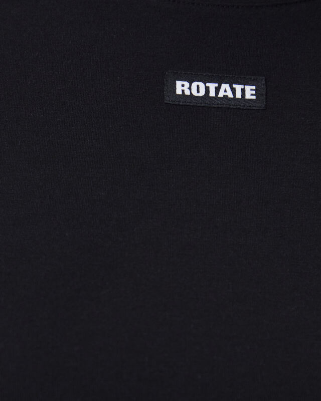 ROTATE T-skjorte Short Sleeve Black XS