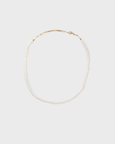 White Stone Necklace vit ONESIZE 1