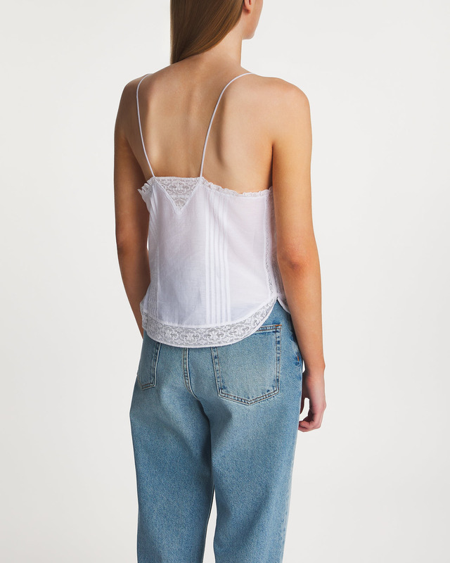 Zadig & Voltaire Topp Calixia Camisole Offwhite S