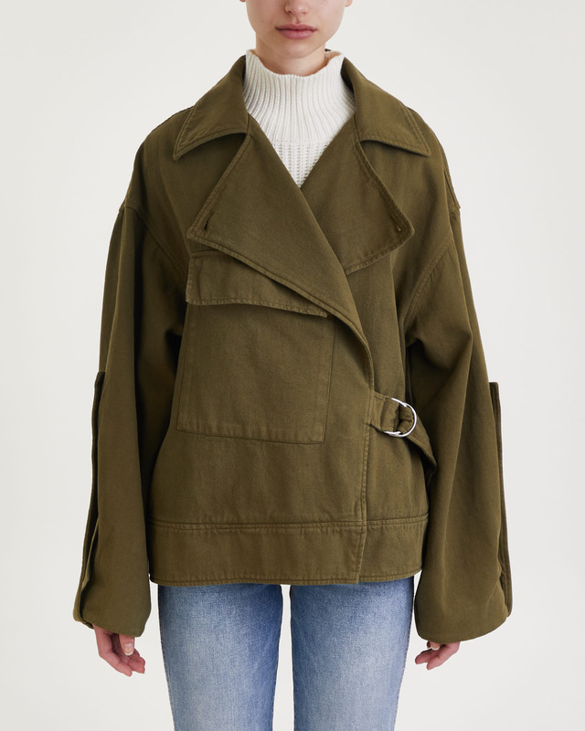 Dagmar Jacket Aviator Olivgrön 42