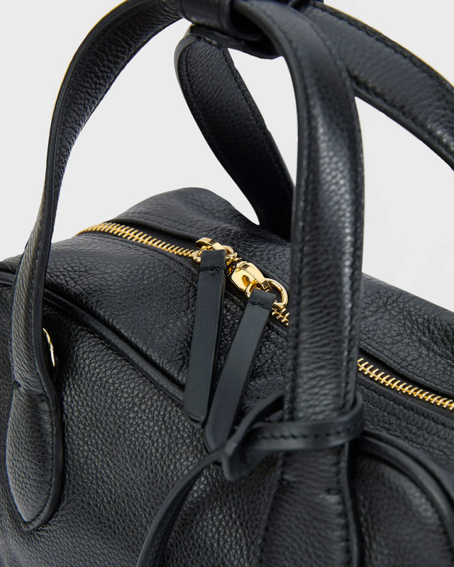 ATP Atelier Väska Ormelle Grained Leather Svart ONESIZE