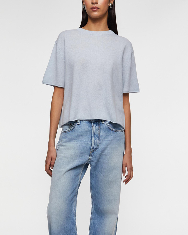 LISA YANG T-shirt Cila Cashmere Blue 2 (M-L)
