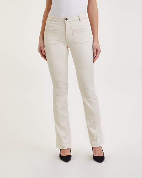 Jeans Tara 70's Wash Ecru Ecru 1