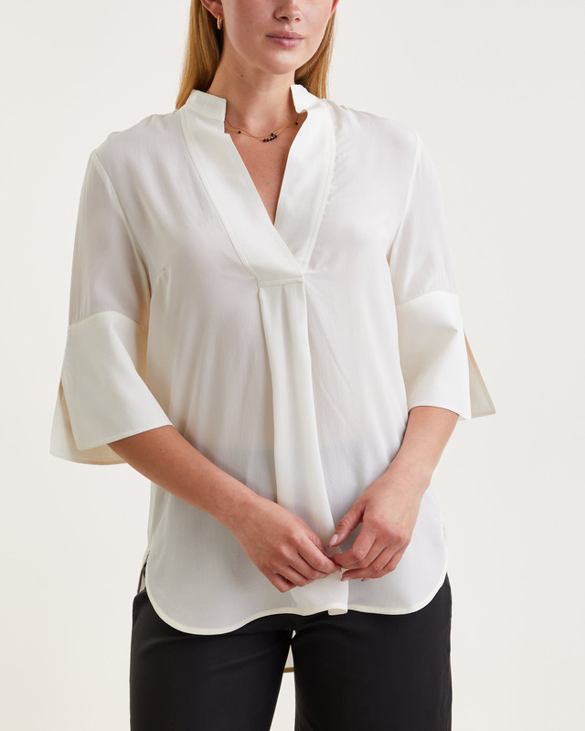By Malene Birger Blouse Flayia White 34