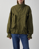 The Attico Jacket Bomber Canvas Military green IT 44 (EUR 40)
