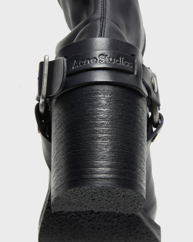 Acne Studios Boots Pull-On Buckle Svart EUR 40