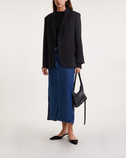 Skirt Maxi Bluenote Blå 2