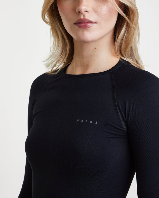 Falke Sport Longstell. W Longsleeved Shirt Black S