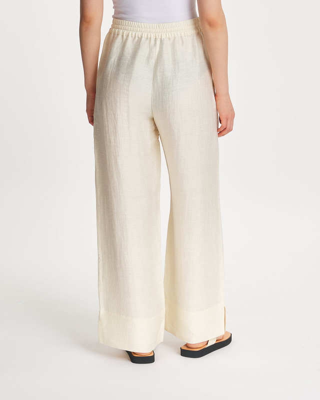 Dagmar Trousers Drawstring Vanilla 42