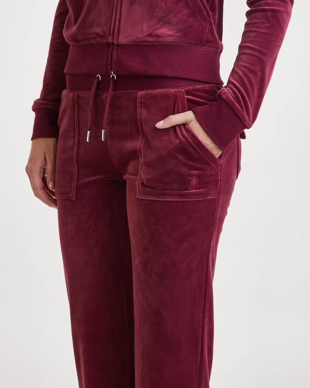 Juicy Couture Byxa Del Ray Pocket Mörkröd XL