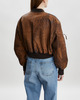 Acne Studios Jacket Leather Bomber Brown 34