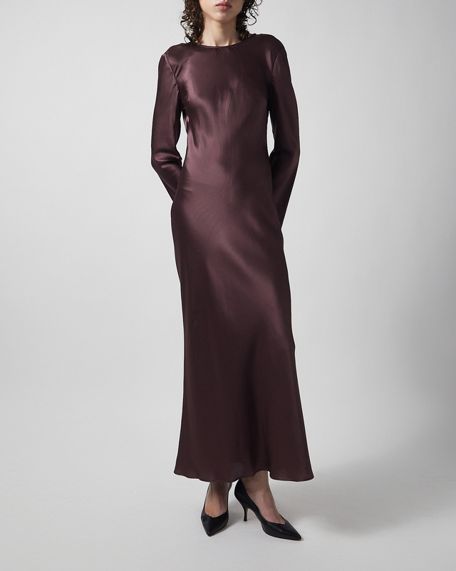 By Malene Birger Dress Parisa Aubergine 42