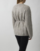 Soft Goat Cardigan Brushed Greige S