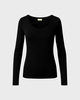 Wakakuu Icons Topp Merino Wool Selene Black L