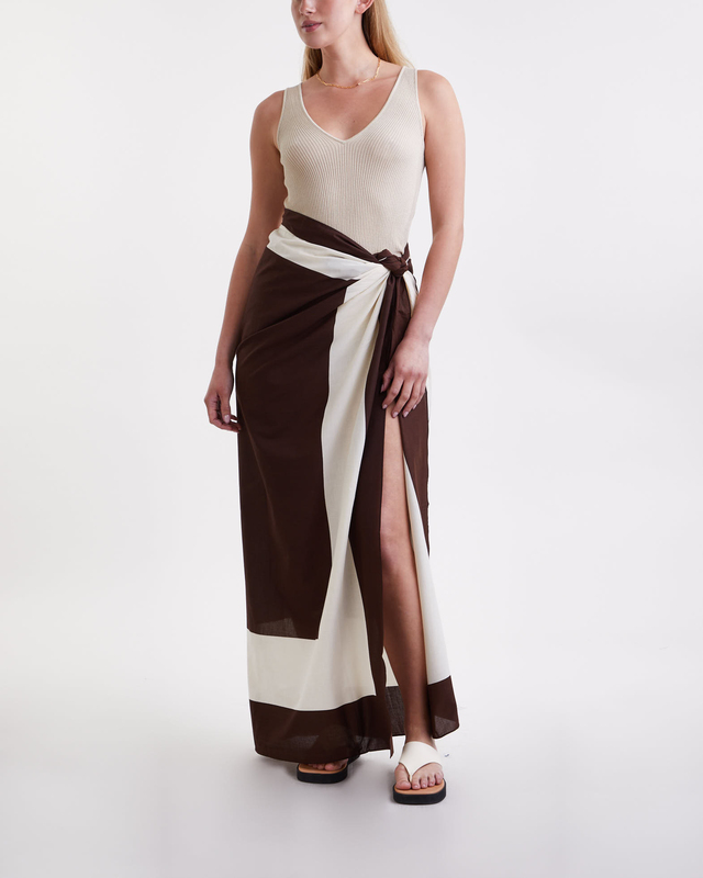 By Malene Birger Scarf Cialo Brun ONESIZE