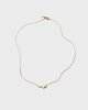 MARIA BLACK Halsband Poppy Guld ONESIZE